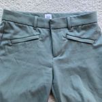 Gap Olive slacks skinny ankle cut Photo 4