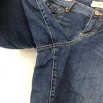 Torrid  Plus Size Dark Wash Ripped Distressed Raw Hem Cropped Crop Skinny Jeans Photo 6