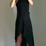 SIR The Label Rosa Linen Asymmetric Midi Dress in Forest Size 1 Retail $190 Photo 1