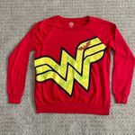 DC Comics Original Red Wonder Woman Sweatshirt Photo 0