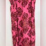 Intimately Free People That Moment Lace Slip Maxi Floral Boho Dress Large $118 Red Photo 11