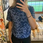 Nike  Blue Camo T-Shirt Photo 4