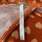 Free People Lakeside Heart Printed Midi Maxi Dress Small Ginger Rust Brown Fall Photo 13