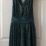 Lulus Blue Green Sparkly Dress Photo 0