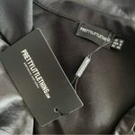 Pretty Little Thing  Satin Lapel Tie Waist Pocket Detail Blazer Dress Size 8 NWT Photo 8