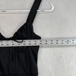 Bershka  Mini Dress Satin Tie Front Party Cocktail‎ Dress Black Size S Photo 1