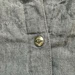 Harley Davidson  Collared Shirt Long Sleeve 100% Cotton Women's Small Gray Photo 4