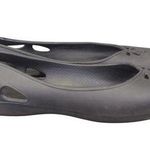 Crocs  Taylor Slingback Slip-on Shoes 200092 Black Round Toe Flats Women's Size 7 Photo 0