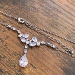 Wedding Bridal Jewelry Set Silver Photo 3