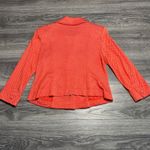 CAbi #6258 Matchmaker Topper in Tiger Lily Coral Blazer Jacket with Pockets Photo 7