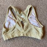 Booty By Brabants  Textured Light Yellow Bra Photo 2