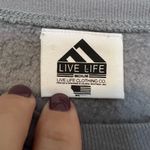 Charcoal Gray Mountain Peak Hoodie Photo 3