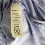 Athleta  Womens Uptempo Short Hoodie Crop Sweatshirt Drawstring Purple L Photo 5