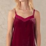 Sundance  Jessica Red Velvet Tank Top in XS Photo 7