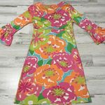 Lilly Pulitzer  Silk Blend Floral Dress Size XS Photo 6
