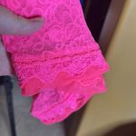 Victoria's Secret Victoria’s Secret Hot Pink Lace Chemise Slip Size Medium Photo 8