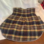 new pilcro plaid sweater open front vest one size Brown Size undefined Photo 2