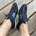 Practical leather sneakers GREAT BRAND 🌟 Black Size 8 Photo 5