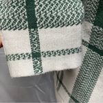 Adrienne Vittadini  Crewneck Dolman 3/4 sleeve plaid‎ Sweater Womens xs green Photo 5