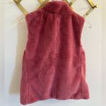 J.Crew  Pink Faux Fur Vest Guava Berry Small Photo 9