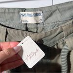 Free People NWT We The Free Electric Sands Embroidered Pants in Green Photo 9