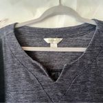 cj banks  grey blue v neck top size 2X Black Photo 3