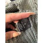 Say What? Say What? Distressed Hem Gray Knit Sweater Women’s Size Small Photo 4
