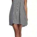 Hurley Mason Grey Stripe Twirl Swing Shift Dress Women’s Size S Small Photo 1