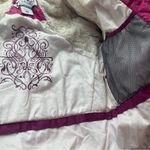 Columbia Faux Fur Ski Snow Winter Coat Jacket Small Pink Photo 7