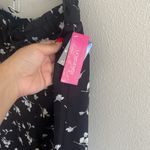 Xhilaration NWT  Floral Black and White Women's Flare Pants Size L Photo 7