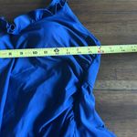 MiracleSuit  Navy Blue Halter Swim Dress Side Ruched Size 14 Style 174014323 Photo 5