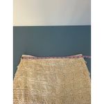 Sabine skirt size M cream crochet short lined festival boho romantic Size M Photo 6