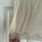 st. john's bay St. John’s Bay Cream Lace Tank Top Cami Photo 2