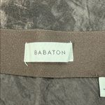 Babaton Aritzia  Brown Satin Slip Pull On Mini Skirt Size 14 Photo 3