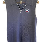 Gear for Sports  women Indy Racing League pull over vest 1/4 zip large striped Photo 0