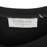 Everlane Street Fleece Pocket Pullover Sweatshirt Acuba Black Outdoor Size XL Photo 9