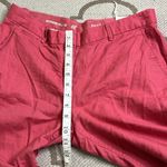 Gap Boyfriend roll up linen cotton autumn rose 9β inseam Bermuda Shorts Photo 5