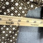 Talbots Jacket Women 12P Brown Geometric Print Mod Classic Prep Retro Chic Photo 5