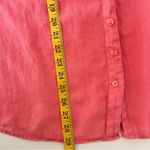 Coldwater Creek Womens Linen Button Up Top Size XL Coastal Grandmother Beach Photo 4