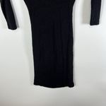 Velvet by Graham & Spencer Womens Dress Black XS 3/4 Sleeve Cotton Gauze Photo 8