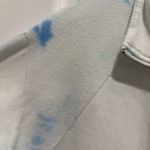 Victoria’s Secret Pink Cloud Print 1/2 Zip Hoodie, Sz M (Shoulders are like terry cloth) Size M Photo 2