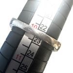 Chi by Falchi Sterling Ring w/ Green Prasiolite & Shagreen Inlay Silver Photo 7