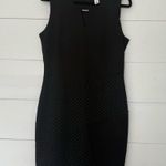 White House | Black Market  Women’s 10 Black Keyhole Dress Career Work Wear Photo 0