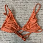 Somerfield swim Triangle Bikini Top NWOT Orange Photo 0