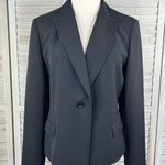 Alfani  Black Blazer Single Button w Front Pockets-10 Photo 0