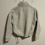 Everlane  ReNew Quarter Zip Fleece Oat- Size XS Photo 4