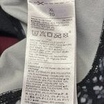 GapFit Black and Gray Abstract Polka Dot Pullover Sports Bra- Extra Large Photo 5