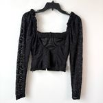 ASTR  The Label Lace Bustier Top Black‎ XS Photo 6