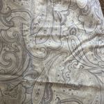 Banana Republic Linen Blend Pencil Skirt Sz. 8 Mint Green/Gray Lined Business Photo 3