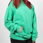 Jeffree Star Shane Dawson x  Emerald Green Pig Hoodie Large Pullover Sweatshirt Photo 2